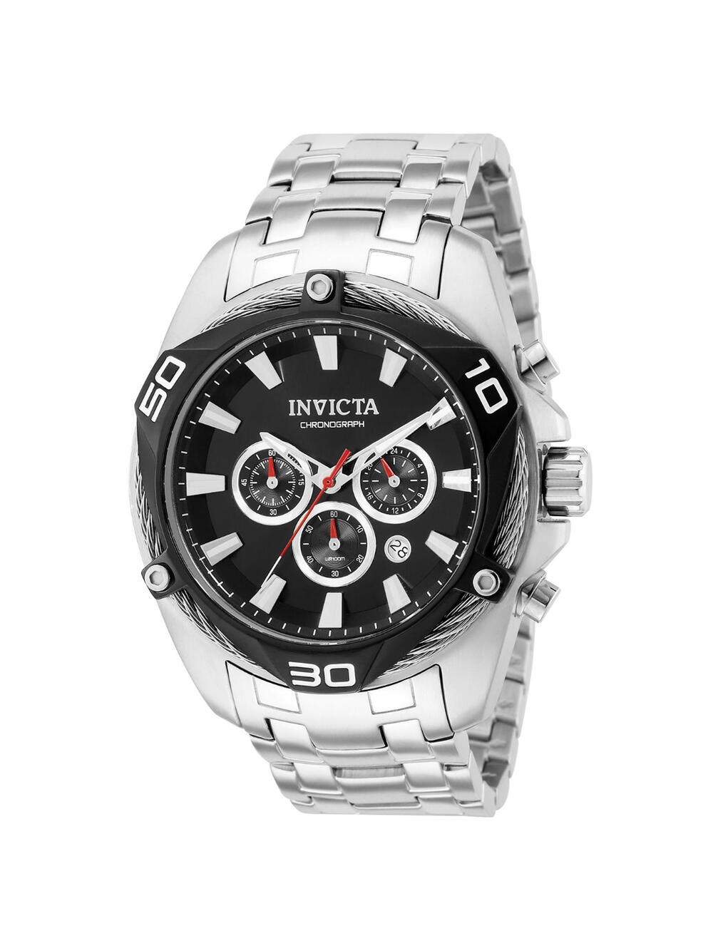 Invicta Bolt Men's Watch - 50mm, Steel (38569)